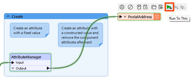 Run To This to write out data